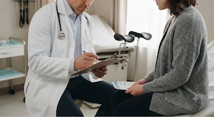 Medizinische Untersuchung & Orgasmus-Check 