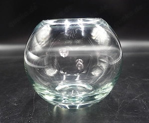 Vase, Goldfischglas, kugelförmig, 15 cm Dm.