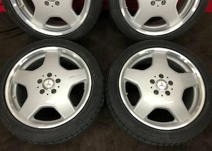 AMG Felgen Reifen 18 Zoll Mercedes R129 SL W126 SEC W124 E500 E60