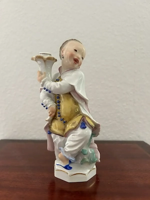 Verkauf von seltener Meissenfigur mit Zertifikat 