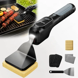 Elektrische Grillbürste Grillreinigungsbürste automatische Geschwindigkeitsregelung kabellos
