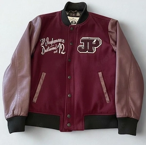 JP Performance Collegejacke   Limitiert   Bordeauxrot