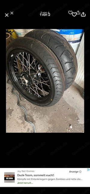 BMW r 18 neue Speichenfelgen und Reifen