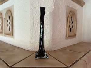 Glasblumenvase
