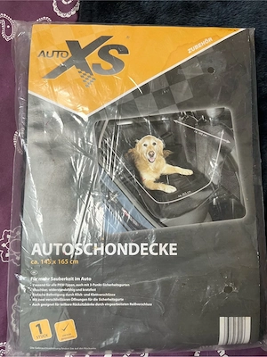 Autoschondecke Hundedecke für die Rückbank NEU
