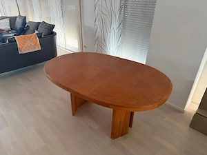 Massiver Holz Esstisch ausziehbar bis 3,60m