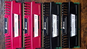 Corsair Dominator DDR3 32 GB (4 8 GB)   2 Kits   1600 & 1866 MHz   einwandfrei