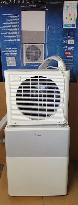 Midea PortaSplit 3,5kw 12000BTU mobiles Split-Klimagerät 