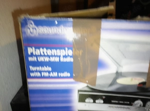 Schalplattenspieler   sound  system   ,originalverpackt    zu verkaufen   25