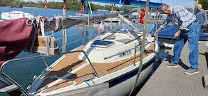  Hurley 800 wegen aufgabe des Segelsportes zu verkaufen Bild 2