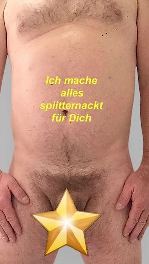 NACKT Seniorenhilfe ! Ich mache alles nackt ! Haushaltshilfe NACKIG Putzhilfe FKK Gesellschaft