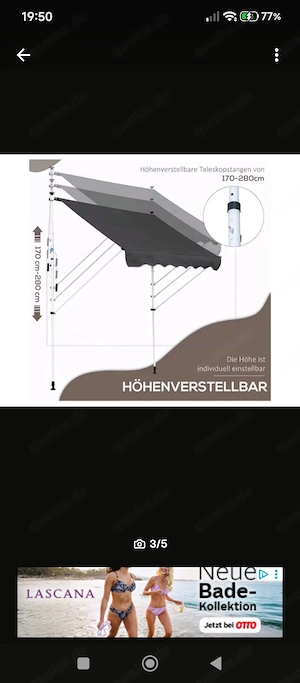 Klemmmarkise 