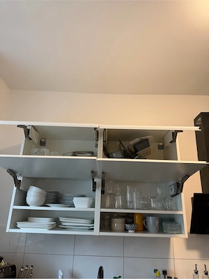 L-Form IKEA Küche inkl. Elektrogeräte Neuwertig