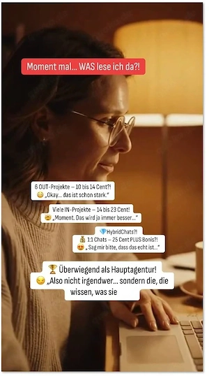 Chat Moderatoren M w d, für IN- und Out-Projekte 
