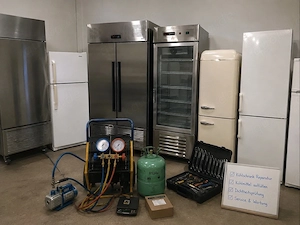 kühlschrank Reparatur, Kühlmittelauffüllung