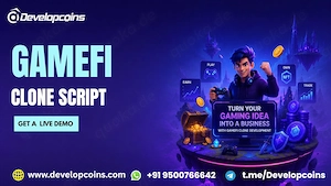 Turn Your Gaming Idea into a Business with GameFi Clone Development 
