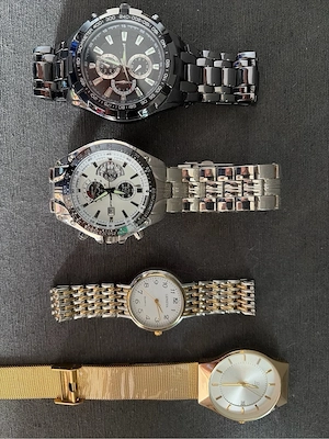 Uhren Konvolut 4 Stück   Armbanduhr Sammlung Damen & Herren (Geneva u.a.)
