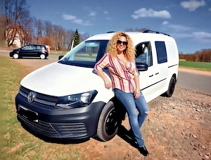 Caddy Maxi Kombi PKW Lieferwagen, TÜV bis 10 27 - TOP