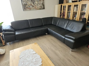 Ledersofa Longlife by W.Schilling 