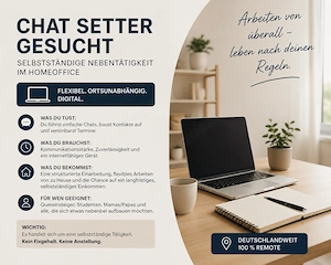 Chat Setter erin    Homeoffice