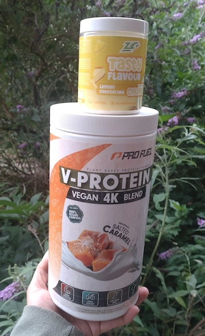 Proteinpulver zu verschenken 