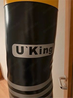 U'King Standboxsack freistehend   Boxpartner für Kampfsport & Fitness, Top-Zustand