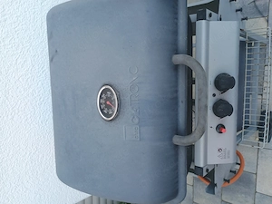 Gasgrill mit Lava Steinen und piezo Zündung 