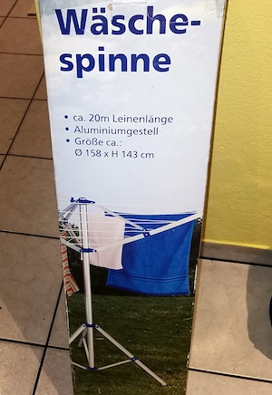  Wäschespinne neu