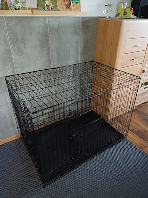 Hundetransportbox, Faltbox, Gitterbox