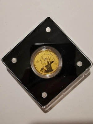 Goldmünze "George Washington" 1 500 oz 999er Feingold mit Zertifikat