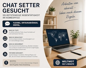 Chat Setter erin    Homeoffice