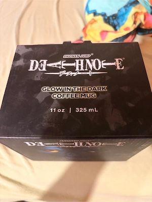Death Note Glow in the Dark Coffee Mug - OVP