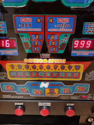 Spielautomat   Geldspielautomat Dynamic von Bally Wulff         Bild 3