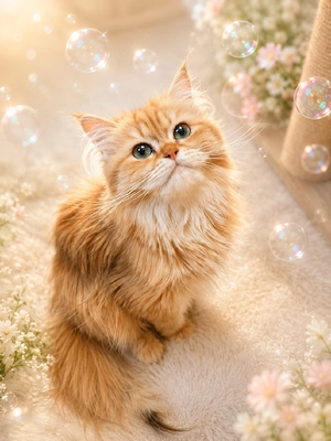 Britische Langhaar Deckkater Black golden Schadet  Bild 4