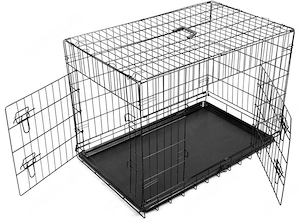 Hundebox, Hundetransport, ca. 92cm x57cm x 63cm