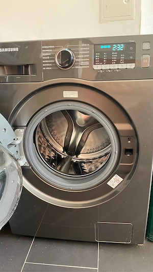 Samsung Waschmaschine neuwertig Silber