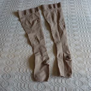 Damen - Kompressions-Schenkelstrümpfe, Jobst, Basic, CCL 2, Gr. III, hautfarben