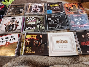 Diverse Deutschrap CDs zu verkaufen 