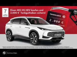 MG HS HS Hybrid+ Luxury 2000,- Tankguthaben bis 30.09.