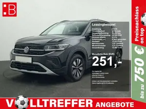 Volkswagen T-Cross 1.0 TSI Goal LED NAVI AHK KAMERA ACC SHZ PDC