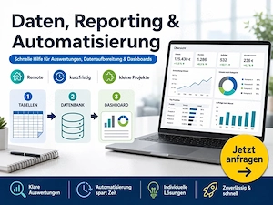 Excel-Hilfe, Access, Power BI & VBA   Auswertungen remote