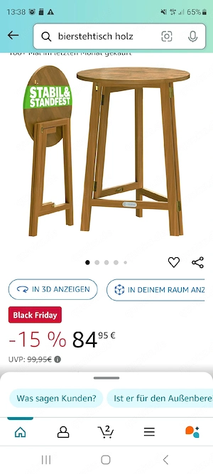 heiztisch und stehtisch
