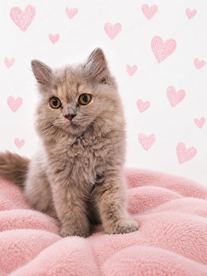 BKH, BLH, Britisch Kurzhaar, Britisch Langhaar, Kitten Lilac Tortie 