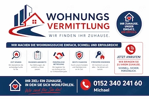 Sie suchen eine Wohnung - oder möchten diese Vermieten?