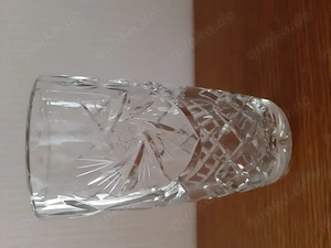 Bleikristall Vase Höhe 18 cm