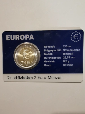 2Euro-Münze Italien 2026 "200.Geburtstag Carlo Collodi - Pinocchio" in CoinCard mit Zertifikat