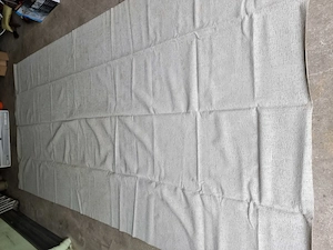 Vorzeltteppich, grau 250x500 cm