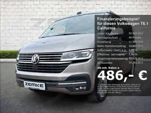 Volkswagen T6.1 California 2.0 TDI DSG Ocean StandHZG AHK-abnehmbar Navi LED