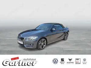BMW 220 i CABRIO LINE LEDER XENON REAR VIEW SPORT FW PDC