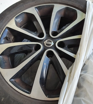 4 Felgen für Nissan qashqai J10  für Reifen 215 55R 18